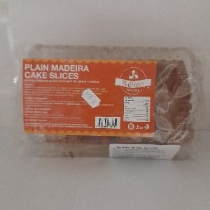 Saffron Pastries Plain Cake Slices madeira 380 gm