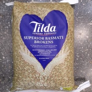 Tilda Tilda brocken basmati Rice 20 kg