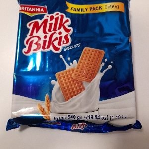 Britannia Milk Bikis Biscuits (family pack) 540 gm