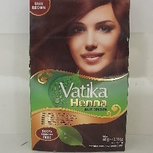 Vatika Henna hair colour - Dark brown 60 gm