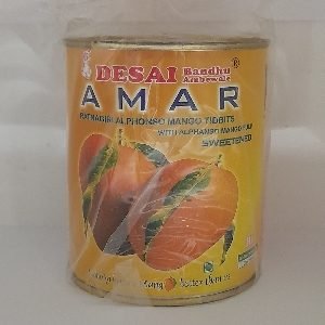 Amar Desai Ratnagiri Alfonso Mango Tidbits + Pulp 850 gm